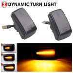 Volvo S40 V70 V40 850 240 740 C70 940 S70 S90 960 760 780 jaoks D&uuml;naamiline j&auml;rjestikune LED k&uuml;ljemarker Voolav suunatule lamp