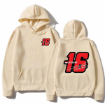 S&uuml;gis-talvine mood meeste kapuutsikas Charles Leclerc Racer tr&uuml;kiga m&uuml;ts Meeste ja naiste soe pealmine osa M beige