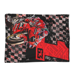 Francesco Bagnaia Number 1 Moto GP Tekk Pehme Soe Flanell Visketekk Voodikate Voodi Elutuba Piknik Reisimine Kodu Diivan 30x40in