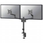 Neomounts DS60-425BL2 x2 Support de table pour &eacute;cran 43,2 cm (17) - 68,6 cm (27) noir inclinable, rotatif, mobile, r&eacute;