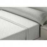 Parure de lit en flanelle - D'Or - Lit 150 cm - Multicolore - Abstrait - Coton - Lavage &agrave; la main - 3 pi&egrave;ces