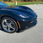Esistange splitter 20142019 C7 Chevy Corvette GM C7 Z06 GS Stage 1 &Uuml;hilduv Asendusosa Mustaks V&auml;rvitud P United States