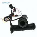 LMoDri universaalne mootorratas, 7/8 22 mm elektrilised soojendusega k&auml;epidemed Roller Mopeedraud K&auml;esoojendaja Reguleeritav Hot Grip 12V