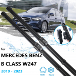 Mercedes Benz B klass W247 ~2023 eesmised tagumised klaasipuhasti harjad, aknaklaasi esiklaasi puhastusauto Rear Wiper