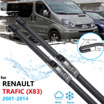 Autode klaasipuhasti harjad Renault Trafic X83 2001~2014 Esiklaasipuhastid Autotarvikud Kleebised Vivaro Primastar 2002 Style A