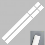 Must Valge Punane Vin&uuml;&uuml;lkleebised Auto Kapoti Triibud Kapoti Kleebiskate MINI Cooper R50 R53 R56 jaoks