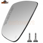Mirror Glass w/ Backing Plate Right Passenger Side for 2014- Nissan Rogue