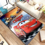 Lightning McQueen Autod Multifilmi V&otilde;idus&otilde;idu Vaip Vaip Kodu Elutuppa Magamistuppa Diivani Uksemati Kaunistuseks, Laste Ala Vaip Libisemisvastane P&otilde;randamatt 40x60cm(15x23in)