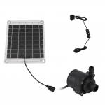 12V 10W P&auml;ikesek&uuml;ttel t&ouml;&ouml;tav Vee pump Kastmiss&uuml;steem Mini purskkaev Paneelipump reguleerimisl&uuml;litiga P&auml;ikesepaneel Purskkaevu komplektid Akvaariumi jaoks China Mainland