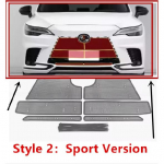 Steel Car Front Grille Grill ert Net Cover For Lexus RX 350 350h 450h+ 500h  2024 Decoration Cover Trim Accessories 2-Sport Version