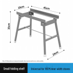 De Rui En Kokkupandav BBQ-grilli alus