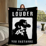 B&auml;nd M-MOTORHEAD-ES Rock Tekk Flaneell soe mugavus pehme pl&uuml;&uuml;sist tekk Piknikuks Vooditeks Diivaniteks Kodudeks Ja Magamistubadeks 30x40in