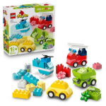 LEGO DUPLO My First 10474 Les V&eacute;hicules Cr&eacute;atifs - Jeu Cr&eacute;atif Gar&ccedil;on ou Fille d&egrave;s 1 an