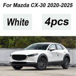 Mazda CX-30 Tarvikud 2025 -2025 4 tk V&auml;rvitud Auto Eesmised Poritiivad Porikaitse Tagumised Poritiivad Veljed Auto Tarvikud valge