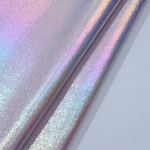 Lasergradientiga vikerkaarev&auml;rviline elevant PU nahkkangast helkurriietus lava pehme kott &uuml;mbris m&uuml;ts s&uuml;nteetilised kangad riie meetri kohta 100x137cm