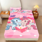 &Uuml;kssarviku lina &uuml;hekohaline lastele, t&uuml;drukutele, teismelistele, multifilmiv&auml;rviline voodilina komplekt, armas loomadega lina 1 padjapuuriga 75*50 135x200cm