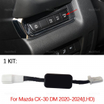 Mazda CX-30 CX 30 DM 2020 2025 2025 2025 2025 Automaatne Start-Stopp mootoris&uuml;steemi v&auml;ljal&uuml;litamise kontrolli t&uuml;histamise kaabel Ainult LHD jaoks