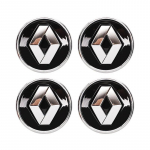 2026 Kuum Renault Veljekatted Renault Megane 2 3 4 Twingo Clio Talisman Captur Sandero Duster 4tk 56MM Veljekeskuse Kate Logo