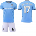 2024-25 Man City kodus&auml;rk #9 Haaland #17 De Bruyne Jalgpallis&auml;rgid 26