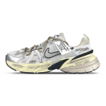 Nike V2K Run Fabric Cushioning Abrasion Resistant Breathable Coverage Lightweight Low top Casual Running Shoes Women's FD0736-100(Team116-V2K) 36.5 beige