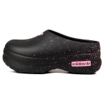 Adidas Originals AdiFOM Stan Smith Mule Rubber Sole Slip Resistant Closed Toe Slippers Women's Black Pink IE4626(TeamJ-) 39⅓ black