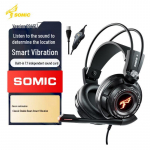 SOMIC G941 7.1 ruumilise heliga USB-juhtmega m&auml;nguri peakomplekt
