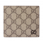 Gucci logo GG detail keraamilise efektiga l&otilde;uendrahakott Meeste rahakott Beež Tume pruun 768244-FACQC-9773 Basic Set (Bag+Dust Bag)
