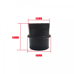 42/60/75/80/90mm Auto K&uuml;ttetoru Reduktor Voolikutoru &Uuml;hendusosa Toru &Uuml;hendaja &Uuml;hendaja Webasto Jaoks Diiselparkimissoojendi Jaoks 42mm Connector