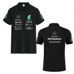 Red Bull F1 v&otilde;idus&otilde;idukost&uuml;&uuml;m Hamilton George Russell Meeskonna vorm Puuvillane polos&auml;rk S must