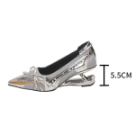 Erilised Kontsad &Uuml;hed Kingad S&uuml;gis Uued Terava Ninaga Madala Suuga Paelad V&ouml;&ouml;ri Libisemisvastane Rihm Kulumiskindlad Kitten Heels 34