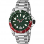 Gucci YA136222 Dive Meeste k&auml;ekell 45mm 45 mm h&otilde;be