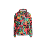 Adidas Originals Clover ADV Mesh Woven WB Retro Print kapuutsiga spordijakk meestele, mitmev&auml;rviline GN8855 XS black