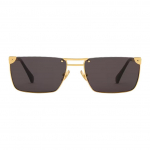 Louis Vuitton Heritage Ruuduline Disain Metallist Ruudukujulised P&auml;ikeseprillid Meeste p&auml;ikeseprillid Kuldne Z3206U U,Gold