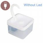 2L kassi purskkaev LED sinine valgus USB toitega automaatne veejaotur kassi s&ouml;&ouml;tja joogifilter kassidele joogipurskkaev