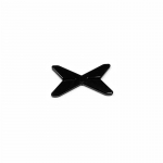 Auto mustendatud logo XPENG G6 2023-2025 jaoks L&auml;ikiv must logo Eesmised ja tagumised logod Embleemi kleepsud Dekoratiivsed tarvikud