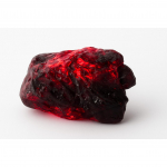 NATURAALNE Punane Rubiin 90.95 ct Tohutu Toores Maap&otilde;uest Kaevandatud SERTIFITSEERITUD Haruldane Lahtine V&auml;&auml;riskivi 19.4 mm punane