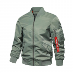 S&uuml;gis- ja talvine &uuml;ler&otilde;ivad Bomber Jacket Meeste lennujope M