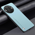 EUCAGR PU Nahast &Uuml;mbris Realme GT8 Pro 5G jaoks Tagakaas Silikoonist P&otilde;rutuskindel Kaitse Telefoni &Uuml;mbris Realme GT 8 RealmeGT8 Pro jaoks For Realme GT8 Pro taevasinine v&auml;rv