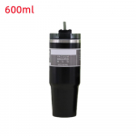 600/900ml Topeltseinalised termoklaasid Vesi Termiline termos Kohvikruus Kolbid Roostevabast terasest termosed 30oz 20oz Tass Pudel 900ML must