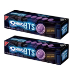 2026 BTS x OREO Piiratud V&auml;ljaande K&uuml;psised 200g Hotteok Maitse Korea Versioon K-POP ARMY Kollektsioon Snack 100g x 2box black