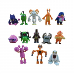 13 tk Minu Laulvad Koletised Anime Kuju Wubbox Msm Tegevuskuju Mini Armas Kuju PVC Kuju Mudel Nukk J&otilde;ulukaelam&auml;nguasi Kingitus Lastele roheline