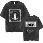 Bruno Mars The Romantic Tour 2026 Vintage Pesuga T-s&auml;rgid Meeste Naiste Punk Gooti Mood Puuvillane L&uuml;hikeste Varrukatega T-s&auml;rk Streetwear S