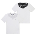 C.p.company Meeste graafilise tr&uuml;kiga T-s&auml;rk valge kaitseprillidega 005100w 103 RCCMTS725A 005100W 103 (M) white