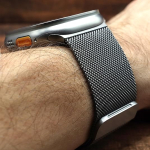 Keepwin Milanese Loop Roostevabast Terasest Nutikella Rihm Apple Watch Ultra Watch Band 49mm Suurusele 49mm(1.93in) brown