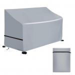 3/2/1-kohalise aiapingi katted Veekindlad Tugevad 210D Oxford V&auml;litingimustes kasutatavad pingikatted UV-kaitsega Terrassi aiakiikude katted (Grey,65X80X120CM) hall