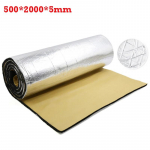 500x2000x5/10mm Alumiiniumfooliumist Heliisolatsioonimatt Isekleepuv Akustiline Termopadi Autode Heliisolatsioonimatt