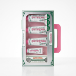 [Euthymol] Valgendav hambapasta kinkekomplekt (3 tk + Mini + Mahlapress) - [K-BEAUTY] Vintaažroosa pasta SET (106g x 3 Pcs + 20g x 1 Pc + 1 Squeezer)