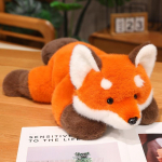 1tk 30/45/65cm Armas pl&uuml;&uuml;sis lamav hall pesukaru m&auml;nguasjad Kawaii Panda Fox Plushie padja t&auml;idisega pehme loomapadjaga s&uuml;nnip&auml;evakingitus 30cm