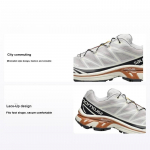 Salomon XT-6 Tumesinine Unisex Tossud Valge Kuukivi-Kivi L47136600 38