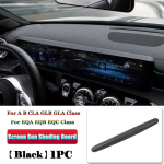 Mercedes Benz A B CLA GLB GLA EQA EQB EQC klassi AMG W177 W247 C118 X247 H247 auto armatuurlaua navigatsiooniekraani p&auml;ikesekaitseplaat must